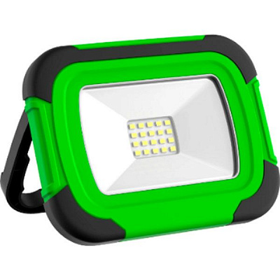 Прожектор Gauss аккумуляторный LED 10 Вт IP44 черно-зеленый 