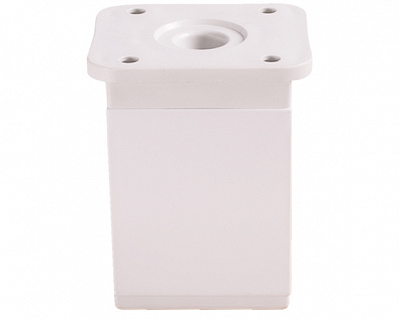 Ножка регулируемая DC 40x40x60 мм белая 