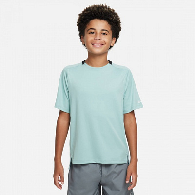 Футболка Nike B NK DF MULTI TECH SS TOP FB1292-309 р.L зелений