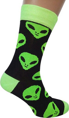 Носки мужские Молли НЛО р. 25 черный 1 пар 