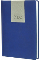 Щоденник датований синьо-сірий Optima A5 2024