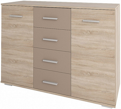 Комод SOKME 120 Рио дуб сонома/дуб сонома 