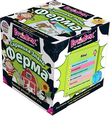 Игра настольная BrainBox Сундучок знаний. Ферма 98347