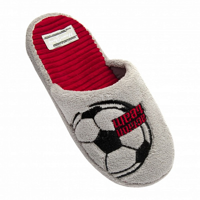 Тапочки детские для мальчика Home Story р.33 серый 211856-4 