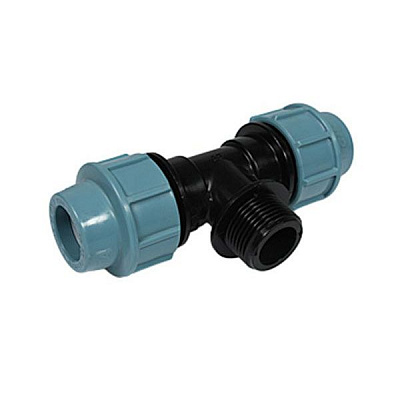 Тройник комбинированный наружная Unidelta ПЭ 32х5/4