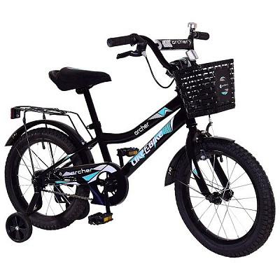 Велосипед дитячий Like2bike 16'' Fly чорний 211614