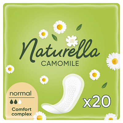 Прокладки ежедневные Naturella Camomile Normal Single 20 шт.