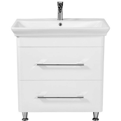 Тумба Аква-Родос Паола 80 см с умывальником Africa 80 см