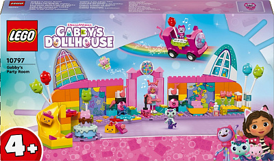 Конструктор LEGO Gabby's Dollhouse Праздничная комната Габби 10797