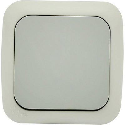 Выключатель одинарный Viko Palmiye IP53 25.09.0001 серый