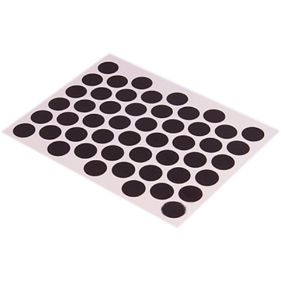 Заглушка на конфирмат самоклеющаяся черная 50 шт DC