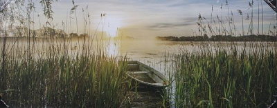 Репродукция Лодочка 60x150 см Styler 