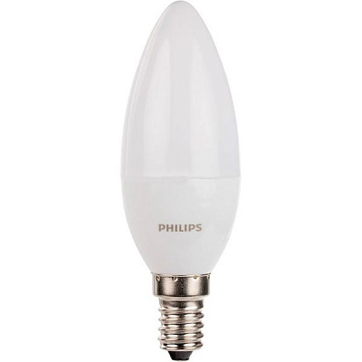 Лампа светодиодная Philips CorePro candle ND 5,5 Вт B35 матовая E14 230 В 4000 К 929001205802 