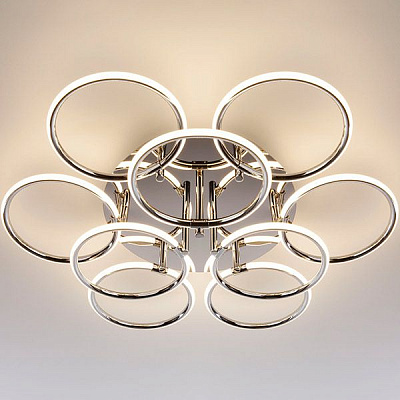 Люстра світлодіодна Strotskis Impulse 94 Вт хром 90069/9