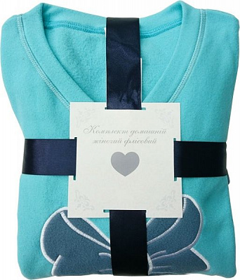 Піжама жіноча флісова Mentol р. XL ментол