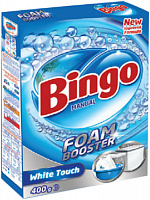 Стиральный порошок для ручной стирки Bingo для белых вещей 