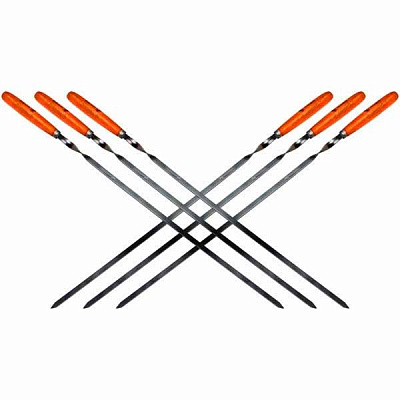 Набор шампуров Time Eco 6 шт 60 см JR003W