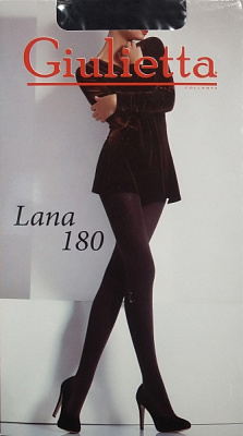 Колготки Giulietta LANA 180 den nero 3 черный