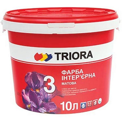 Фарба Triora Інтер’єрна матова 1 л