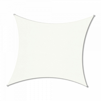 Тент-парус POLI квадрат 3,6x3,6 м белый 