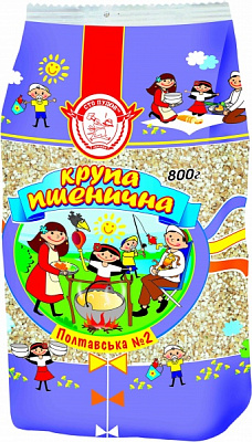 Крупа з твердої пшениці Сто пудів 800 г