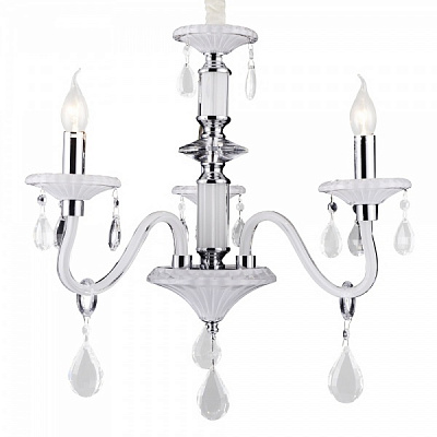 Люстра Victoria Lighting 3x40 Вт E14 білий Cordelia/SP3 white
