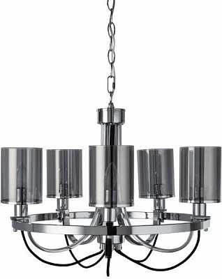 Люстра подвесная Arte Lamp Ombra A2995LM-5CC 5x40 Вт E14 хром 