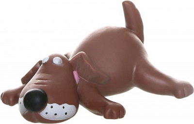 Игрушка для собак Lilli Pet Ленивая собака винил со звуком 15 см 20-2026