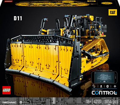 Конструктор LEGO Technic Бульдозер Cat® D11 із керуванням з додатка 42131