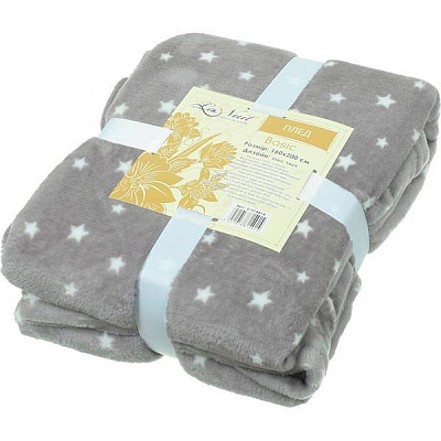 Плед Basic La Nuit Stars бежевый 160x200 см