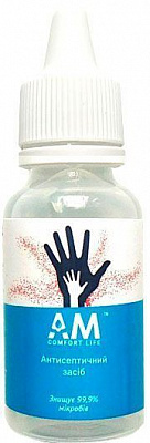 Антисептик AM Comfort Life для зовнішнього застосування 30 мл