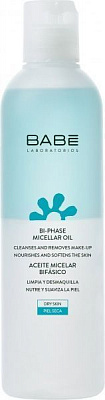 Мицеллярное масло BABE Laboratorios Facial Essentials Двухфазное для очищения кожи и демакияжа 200 мл