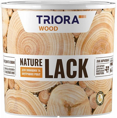 Лак акриловий Triora прозорий 0,75 л