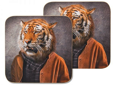 Набор подставок под горячее Тигр 2 шт./уп. 924-627 Lefard