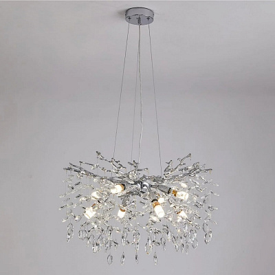 Люстра підвісна Luminaria Bella 8xE14 хром BELLA 8xE14 R600 CHROME