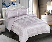Комплект постельного белья Coupon семейный розовый La Nuit 