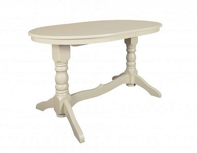 Стіл обідній Сейм-2 1200(1600)х800 мм слонова кістка мат