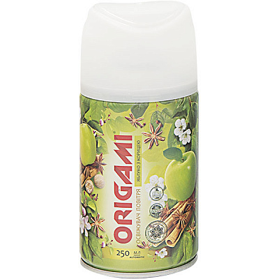 Змінний балон для автоматичного освіжувача повітря Origami Яблоко з корицею 250 мл