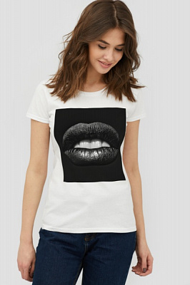 Футболка YAPPI WW1107 р.L белый