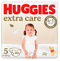 Подгузники Huggies Extra Care 5 11-25 кг 50 шт.
