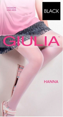 Колготки дитячі Giulia HANNA 01 nero р.128-134 чорний