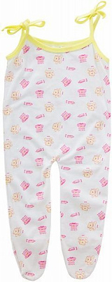 Повзунки для дівчаток Моя планета на зав’язках П 103 р.68