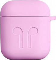 Чохол для навушників 2E для Apple AirPods Pure Color Silicone Imprint (1.5mm) lavender (2E-AIR-PODS-IBSI-1.5-LV) 