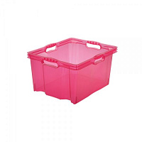 Ящик для хранения пластиковая Keeper 0272.3 Multi-box M 13.5 л розовый 210x350x270 мм