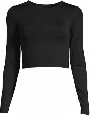 Топ Casall CROP LONG SLEEVE 21168-901 р.M черный