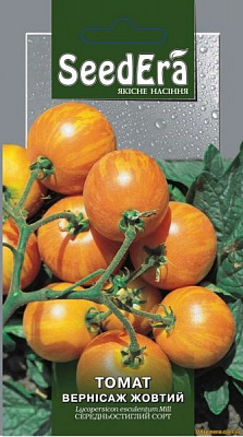 Насіння Seedera томат Вернісаж жовтий 0,1г
