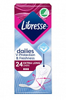 Прокладки ежедневные Libresse Dailies Fresh Extra Long 24 шт.