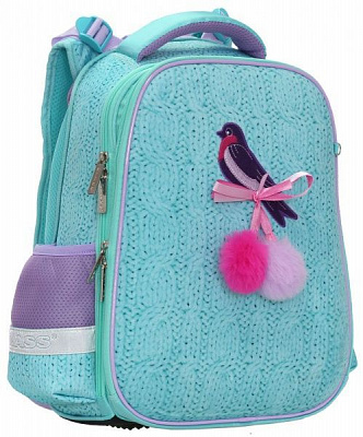 Рюкзак каркасний CLASS SchoolCase Birds 2 відділення 2114C