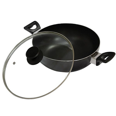 Сковорода с крышкой WOK 28 см WK-28 UP! (Underprice)