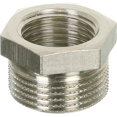 Футорка Rhein 3/4 x 1/2 (нікель)